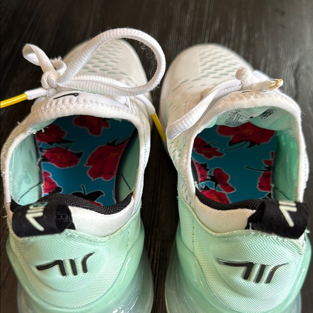 Nike Women’s Air Max 270 White Mint - Picture 7 of 14